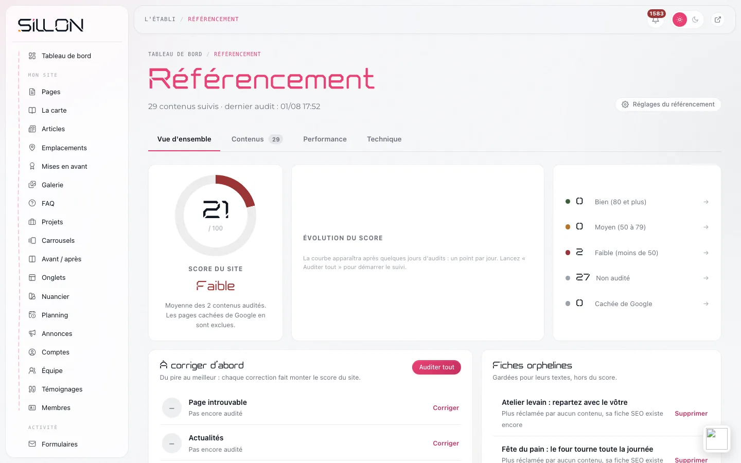 Référencement